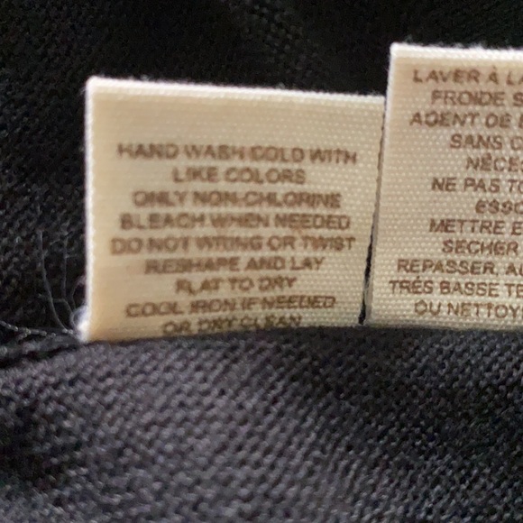 Free People Black Cap Sleeve Knit Sweater Sheath Dress - S - Picture 12 of 12